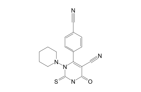 PIPERIDINIUM-5-CYANO-6-(4-CYANOPHENYL)-4-OXO-2-THIOXO-1,2,3,4-TETRAHYDROPYRIMIDINATE-SALT