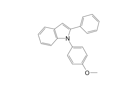 1-(4-Methoxyphenyl)-2-phenyl-1H-indole