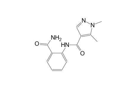 N-[2-(aminocarbonyl)phenyl]-1,5-dimethyl-1H-pyrazole-4-carboxamide