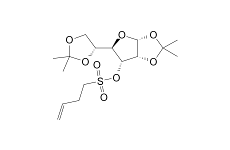 1,2:5,6-Di-O isopropylidene-.alpha.,D-allofuranose (R)-But-3-enesulfonate