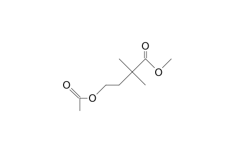 4-Acetoxy-2,2-dimethyl-butanoic acid, methyl ester
