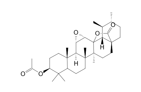 2H,5H-13b,4a-(Epoxymethano)piceno[13,14-b]oxirene, ursan-28-oic acid deriv.