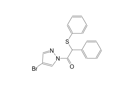 4-bromo-1-[phenyl(phenylsulfanyl)acetyl]-1H-pyrazole