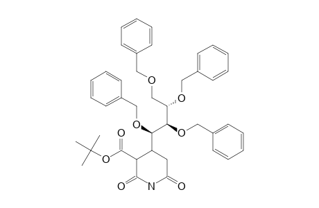 2,6-diketo-4-[(1R,2S,3S)-1,2,3,4-tetrakis(benzyloxy)butyl]nipecotic acid tert-butyl ester
