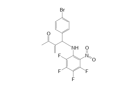 2-[(4-Bromophenyl)(2,3,4,5-tetrafluoro-6-nitrophenylamino)methyl]but-3-en-2-one