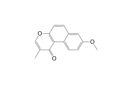 2-Methyl-8-methoxy-(5,6)-benzochromone