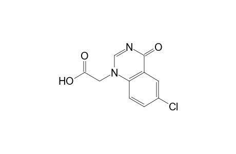 1(4H)-Quinazolineacetic acid, 6-chloro-4-oxo-