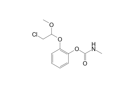 N-Methyl-carbamic acid, 2-(2-chloro-1-methoxy-ethoxy)-phenyl ester