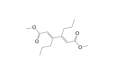 2,4-Hexadienedioic acid, 3,4-dipropyl-, dimethyl ester, (E,E)-