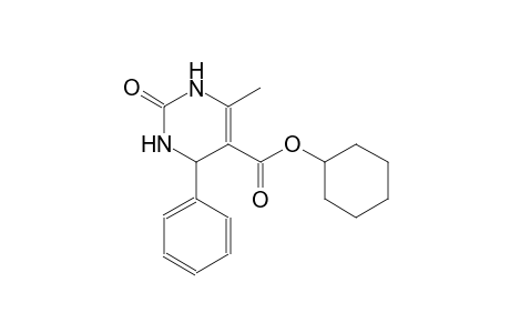 5-pyrimidinecarboxylic acid, 1,2,3,4-tetrahydro-6-methyl-2-oxo-4-phenyl-, cyclohexyl ester