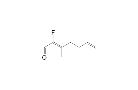 (Z)-2-Fluoro-3-methyl-2,6-heptadienal