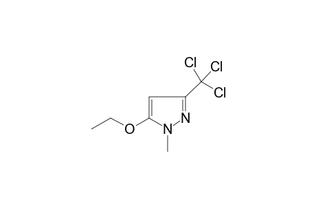 5-ethoxy-1-methyl-3-(trichloromethyl)pyrazole