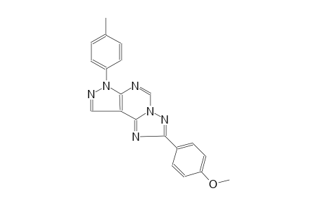 7H-pyrazolo[4,3-e][1,2,4]triazolo[1,5-c]pyrimidine, 2-(4-methoxyphenyl)-7-(4-methylphenyl)-