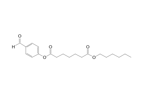 Pimelic acid, 4-formylphenyl hexyl ester