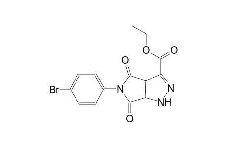 ethyl 5-(4-bromophenyl)-4,6-dioxo-1,3a,4,5,6,6a-hexahydropyrrolo[3,4-c]pyrazole-3-carboxylate