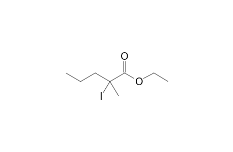 Ethyl 2-iodo-2-methylpentanoate