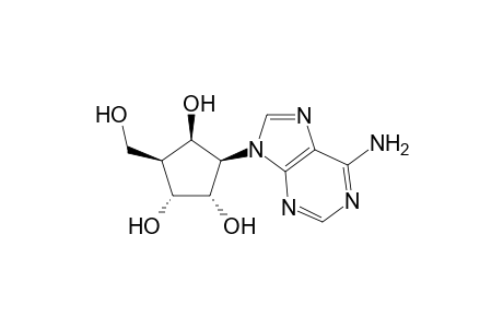 (+,-)-6'.beta.-hydroxyaristeromycin