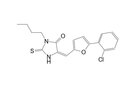 (5E)-3-butyl-5-{[5-(2-chlorophenyl)-2-furyl]methylene}-2-thioxo-4-imidazolidinone
