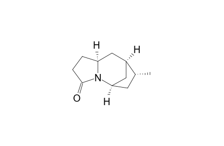 5,8-Methano-3H-pyrrolo[1,2-a]azepin-3-one, octahydro-7-methyl-, (5.alpha.,7.alpha.,8.alpha.,9a.alpha.)-