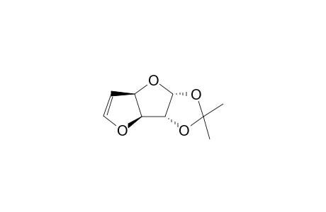 3,6-Anhydro-5-deoxy-1,2-O-isopropylidene-.alpha.,D-xylo-hex-5-enofuranose