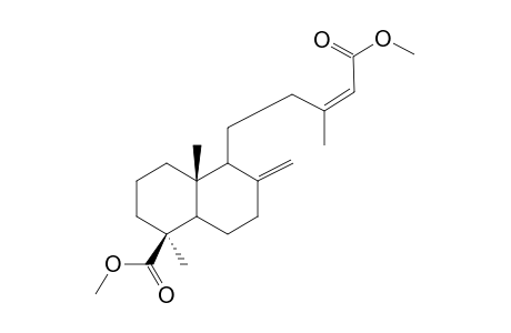 Labda-8(17),13(Z)-diene-15,19-dioic Acid - Dimethyl Ester