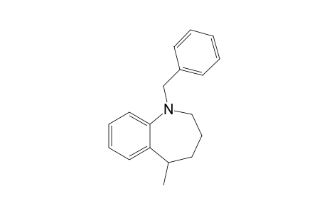 1-Benzyl-5-methyl-2,3,4,5-tetrahydro-1H-benzazepine