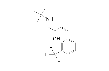 1-(t-Butylamino)-4-(3'-<trifluoromethyl>phenyl)but-3-en-2-ol