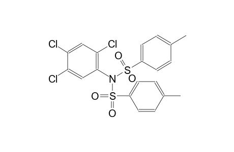 benzenesulfonamide, 4-methyl-N-[(4-methylphenyl)sulfonyl]-N-(2,4,5-trichlorophenyl)-