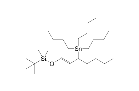 1-[(t-Butyldimethylsilyl)oxy]-3-(tributylstannyl)-hept-1-ene