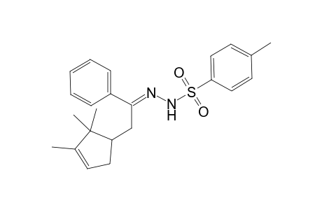 Phenyl 2-(2,3,3-Trimethylcyclopenten-4-yl)methyl Ketone Tosylhydrazone