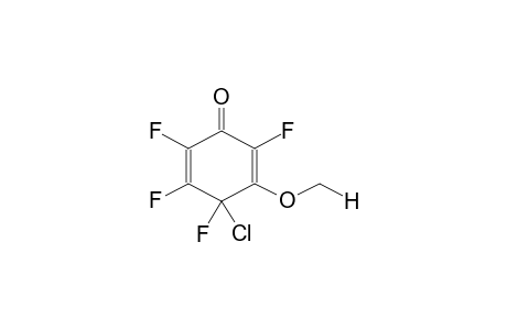 3-METHOXY-4-CHLOROTETRAFLUORO-2,5-CYCLOHEXADIEN-1-ONE