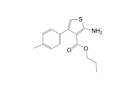 propyl 2-amino-4-(4-methylphenyl)-3-thiophenecarboxylate