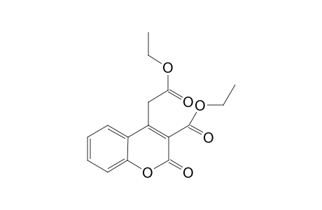 Ethyl 3-ethoxycarbonyl-2-oxo-2H-1-benzopyran-4-yl-acetate