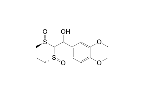 (1R,3R)-1,3-Dithiane-1,3-dioxide-2-[(1R)-1-(3,4-dimethoxyphenyl)]methanol