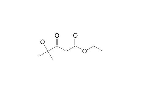ETHYL-4-HYDROXY-4-METHYL-3-OXOPENTANOATE;KETO-TAUTOMER