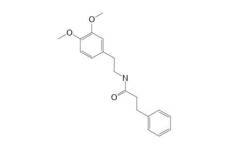 N-(3,4-DIMETHOXYPHENETHYL)-3-PHENYLPROPANAMIDE