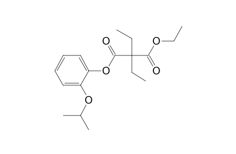 Diethylmalonic acid, ethyl 2-isopropoxyphenyl ester