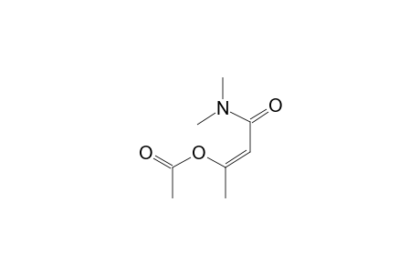 Z-Acetoxy-crotonic acid dimethylamide