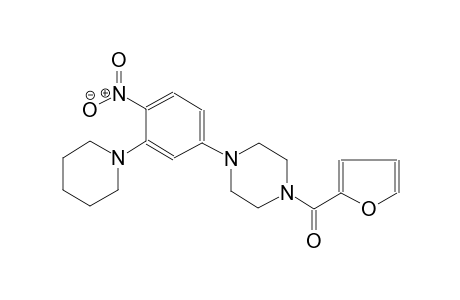 piperazine, 1-(2-furanylcarbonyl)-4-[4-nitro-3-(1-piperidinyl)phenyl]-