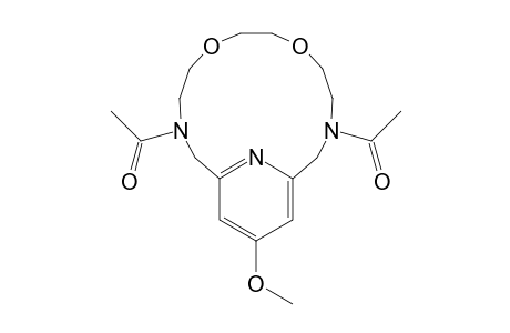 1-(12-acetyl-16-methoxy-6,9-dioxa-3,12,18-triazabicyclo[12.3.1]octadeca-1(17),14(18),15-trien-3-yl)ethanone