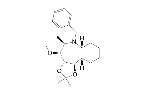 (3aS,4S,5R,6aR,10aS,10bR)-6-Benzyl-4-methoxy-2,2,5-trimethyl-decahydro-1,3-dioxa-6-aza-benzo[e]azulene