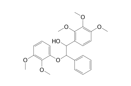 2-(2,3-Dimethoxyphenoxy)-2-phenyl-1-(2,3,4-trimethoxyphenyl)ethanol