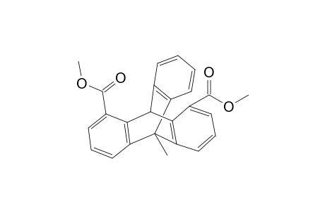 9,10[1',2']-Benzenoanthracene-1,8-dicarboxylic acid, 9,10-dihydro-13-methyl-, dimethyl ester