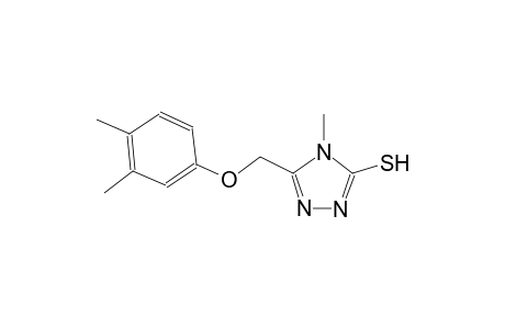 5-[(3,4-dimethylphenoxy)methyl]-4-methyl-4H-1,2,4-triazole-3-thiol