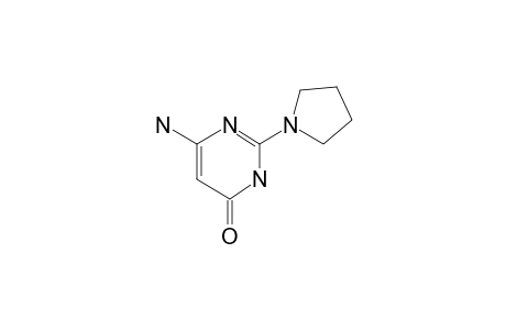 6-Amino-2-(pyrrolidin-1-yl)-3H-pyrimidin-4-one