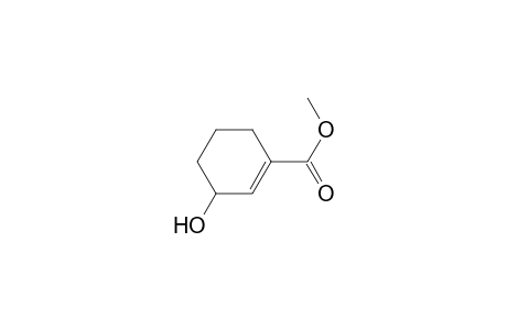 1-Cyclohexene-1-carboxylic acid, 3-hydroxy-, methyl ester, (.+-.)-