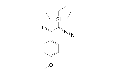 2-DIAZO-1-(4-METHOXYPHENYL)-2-TRIETHYLSILYLETHAN-1-ONE