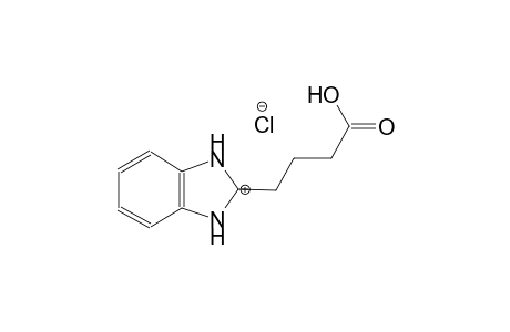 2-(3-carboxypropyl)-1H-benzo[d]imidazol-3-ium chloride
