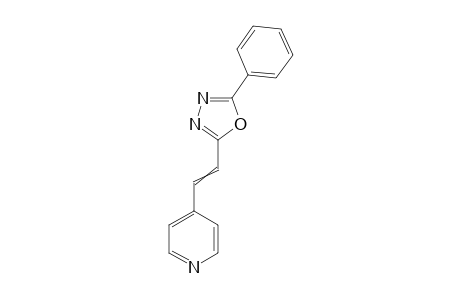 5-Phenyl-2-[2-(4-pyridyl)ethenyl]-1,3,4-oxadiazole