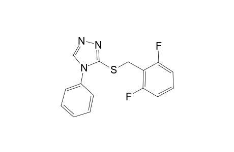 3-(2,6-Difluoro-benzylsulfanyl)-4-phenyl-4H-[1,2,4]triazole